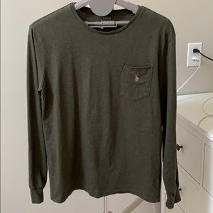 Men’s Classic Fit Jersey Long-Sleeve T-Shirt -Sz M